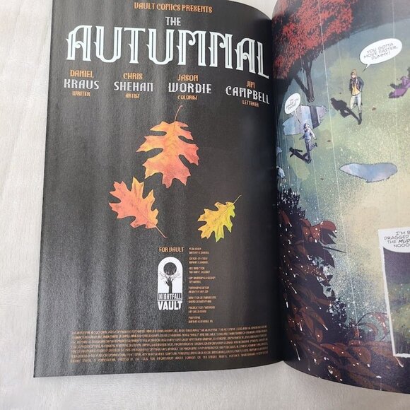 Autumnal 2 Vault Comics 2020 NM 9.4 Chris Shehan Cover A Daniel Kraus Horror - Picture 3 of 16